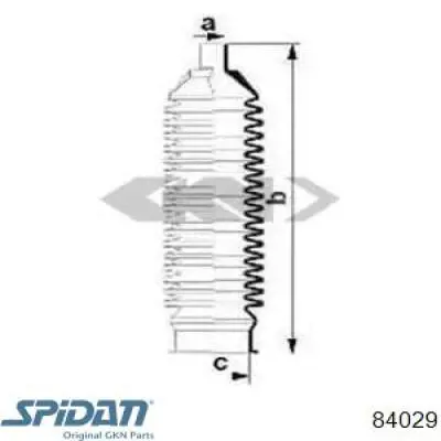 Пыльник рейки Formpart/Otoform 1560009K