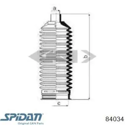  Пыльник рулевой рейки Hyundai Sonata 5