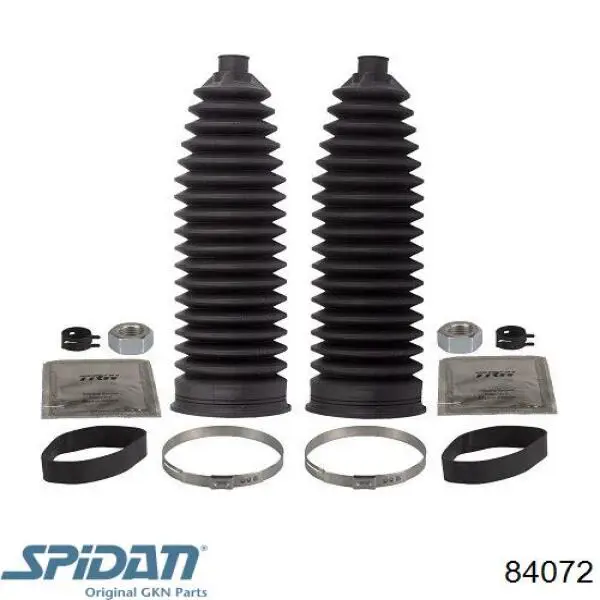 Пыльник тяги GKN-Spidan 84072 цена, от 7.81 USD