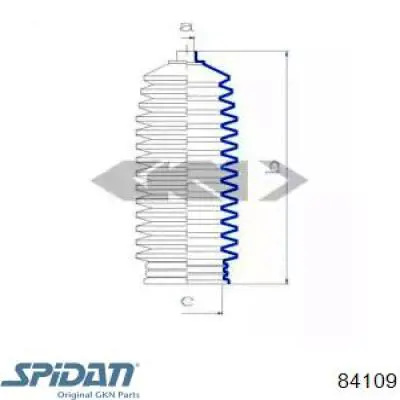  Пыльник рулевой рейки Fiat Panda 1