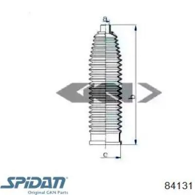 Пыльник тяги GKN-Spidan 84131 цена, от 6.69 USD