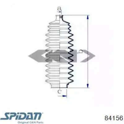 Пыльник рулевой рейки 84156 GKN-Spidan