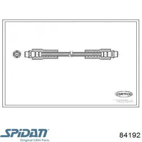 Пыльник тяги GKN-Spidan 84192 цена, от 15.39 USD