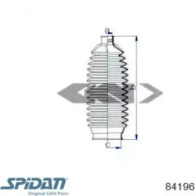 Пыльник рулевого механизма (рейки) правый 84196 GKN-Spidan