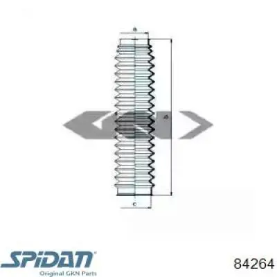 0084264 GKN-Spidan Пыльник рулевой тяги