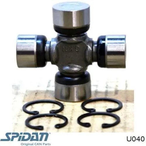 Крестовина заднего карданного вала  GKN-Spidan U040 цена, от 9.40 USD