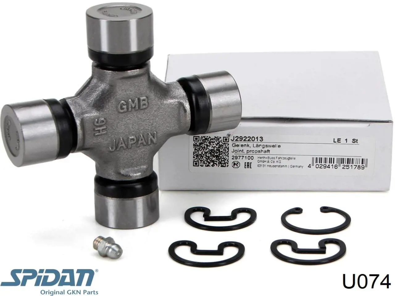 Крестовина заднего карданного вала  GKN-Spidan U074 цена, от 18.13 USD