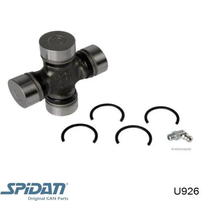 Крестовина заднего карданного вала  GKN-Spidan U926 цена, от 23.87 USD