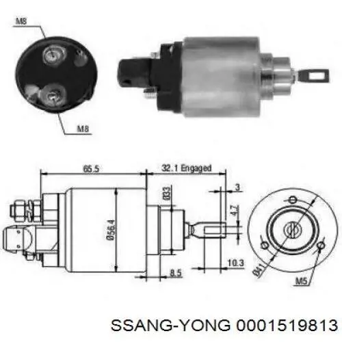  Бендикс Ssang Yong 0001519813 цена, от 9.53 USD