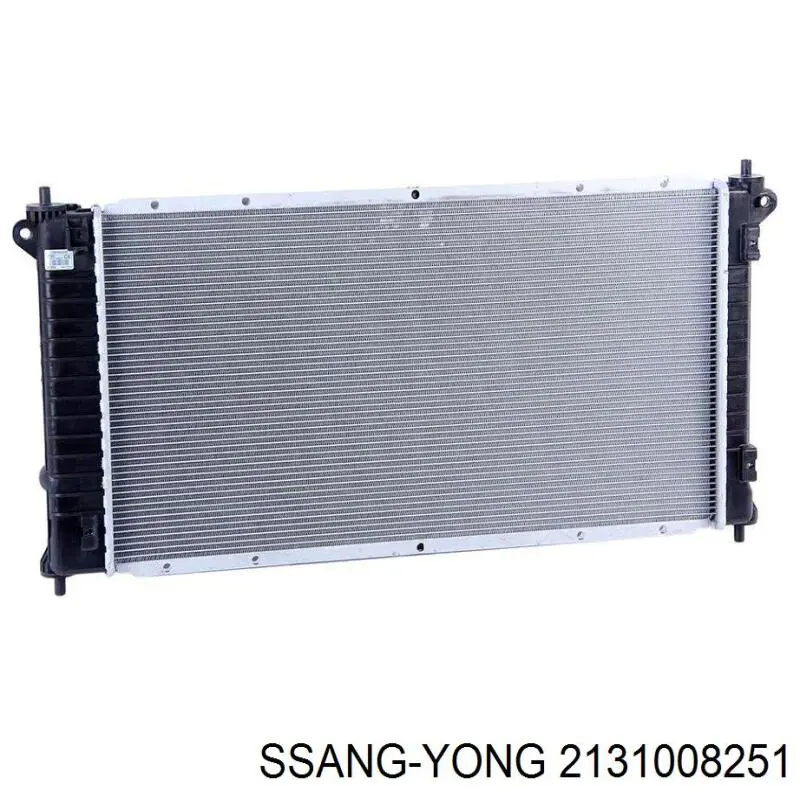 Радиатор охлаждения двигателя на SsangYong Rexton II RJN