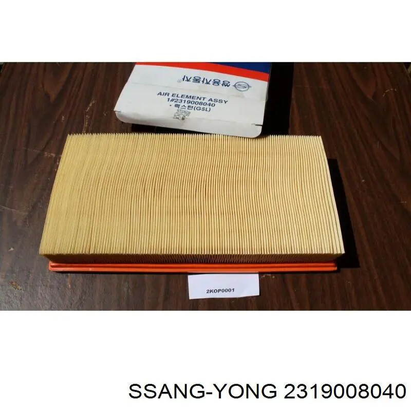 2319008040 Ssang Yong filtro de ar