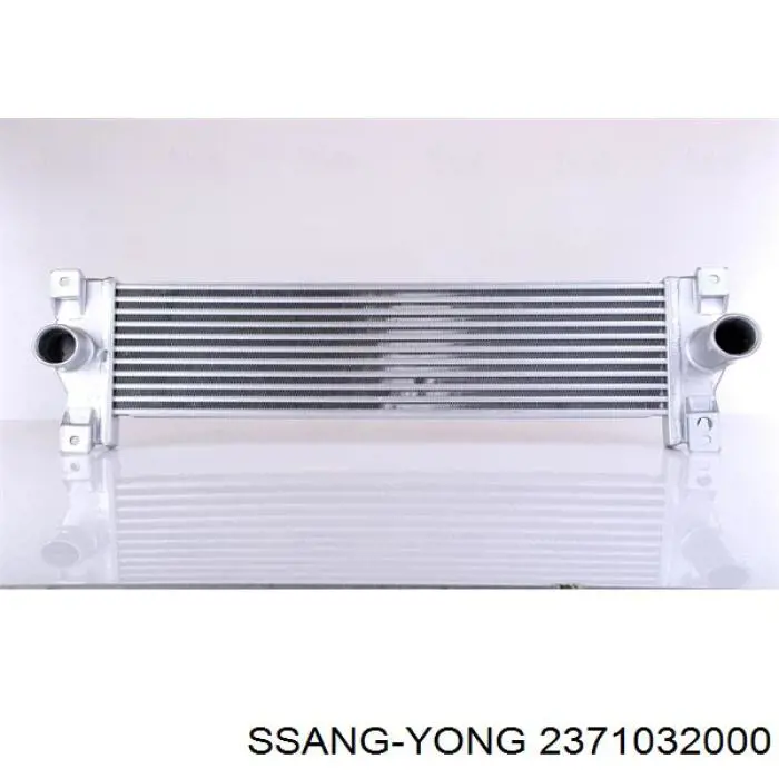 Радиатор интеркуллера на SsangYong Actyon Sports 