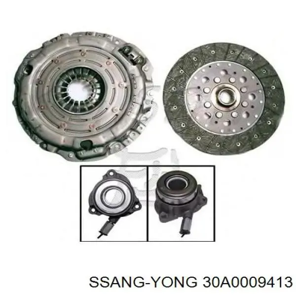 30A0009413 Ssang Yong Сцепление в сборе