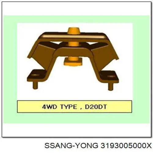  3193005000X Ssang Yong