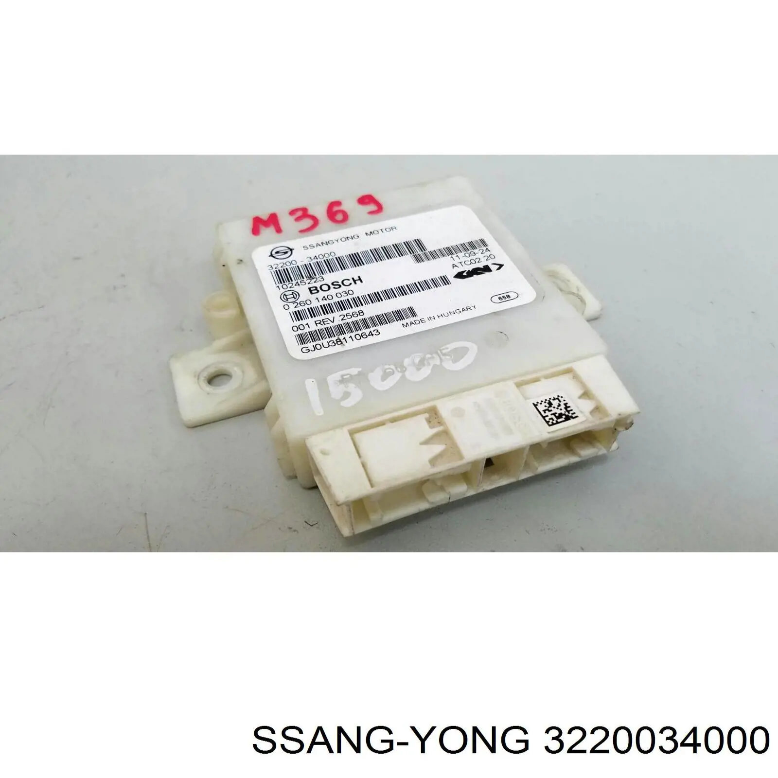  3220034000 Ssang Yong