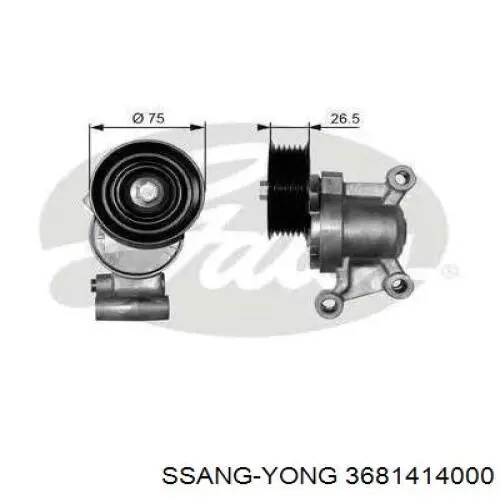  3681414000 Ssang Yong