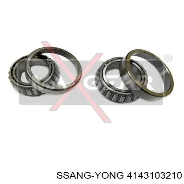 Подшипник ступицы передней внутренний 4143103210 Ssang Yong
