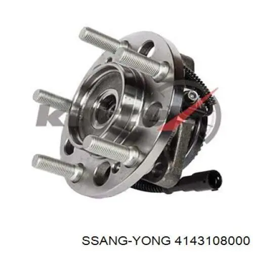 Подшипник ступицы 4143108000 Ssang Yong