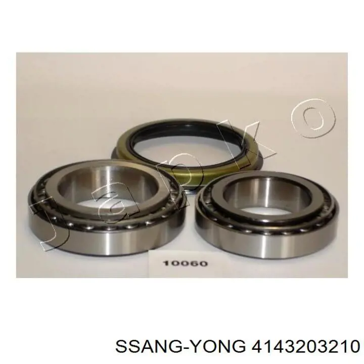 Cojinete externo del cubo de la rueda delantera 4143203210 Ssang Yong