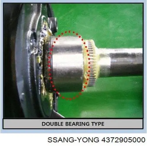 Подшипник дифференциала заднего моста 4372905000 Ssang Yong