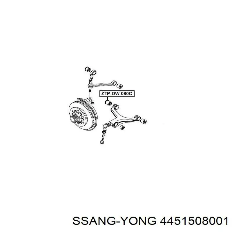 4451508001 Ssang Yong