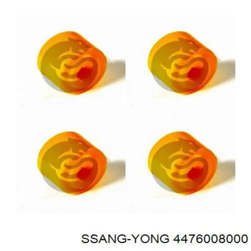 4476008000 Ssang Yong bucha de suporte dianteiro de estabilizador