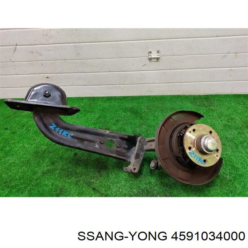 Цапфа - поворотный кулак задний, левый Ssang Yong 4591034000 цена, от 56.50 USD
