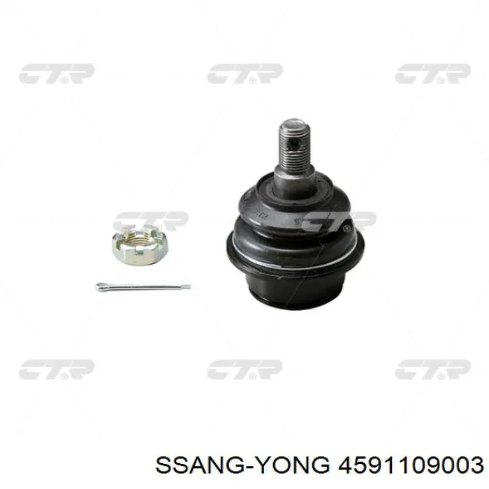 Цапфа - поворотный кулак задний, левый Ssang Yong 4591109003 цена, от 397.19 USD