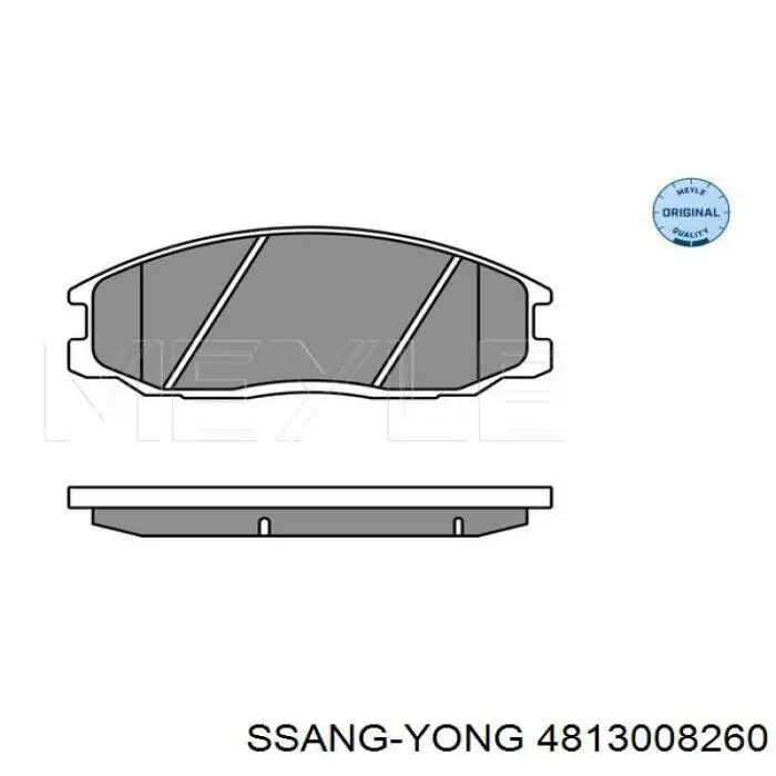 Колодки Ssang Yong 4813008260 цена, от 21.08 USD