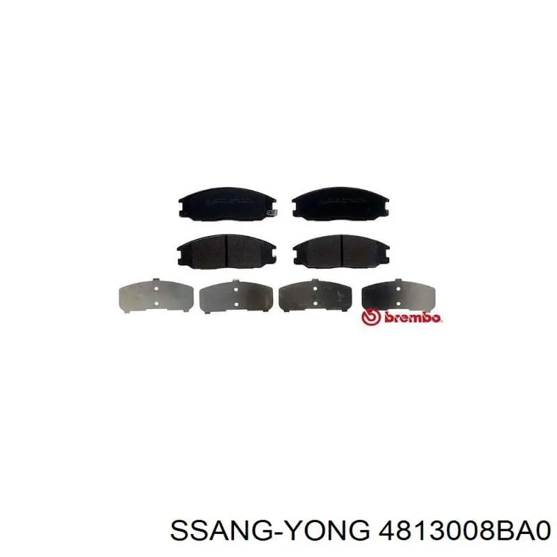 4813008BA0 Ssang Yong Колодки передние