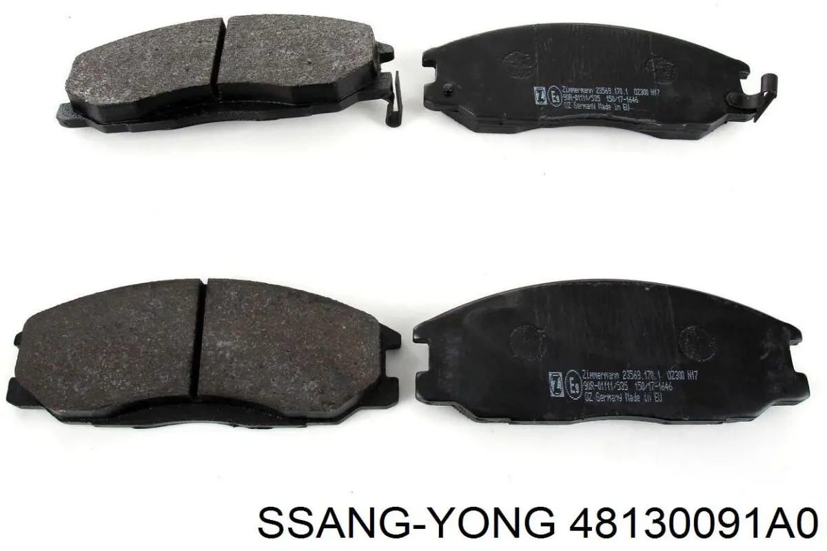 Колодки Ssang Yong 48130091A0 цена, от 21.74 USD