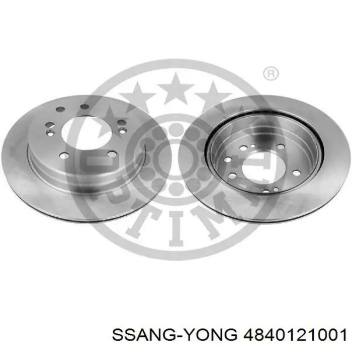 Задний тормозной диск Ssang Yong 4840121001 цена, от 45.68 USD