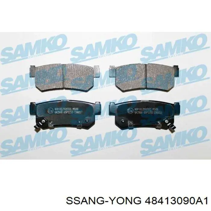 Колодки дисковые  Ssang Yong 48413090A1 цена, от 32.13 USD