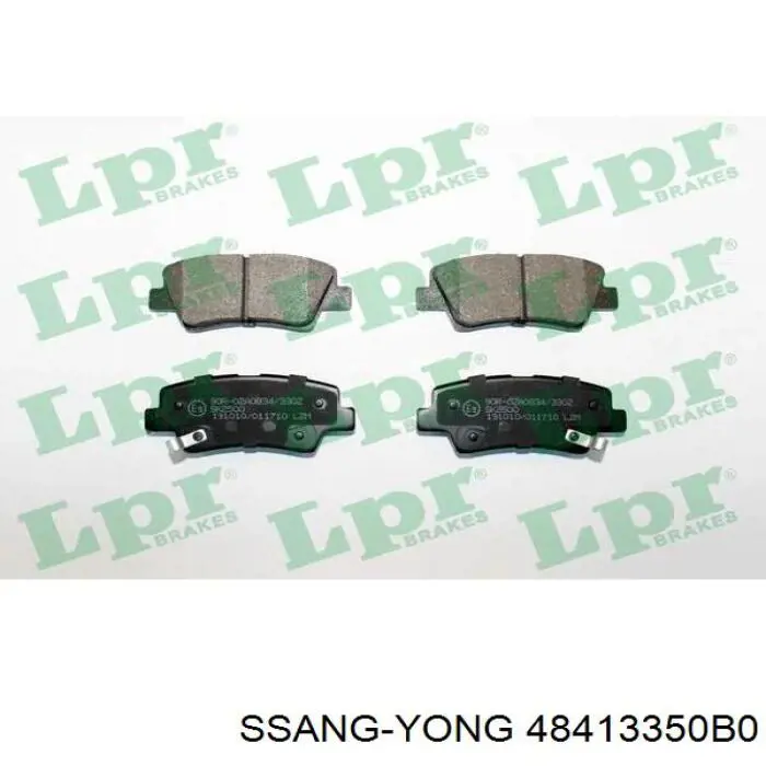 Колодки дисковые  Ssang Yong 48413350B0 цена, от 22.69 USD