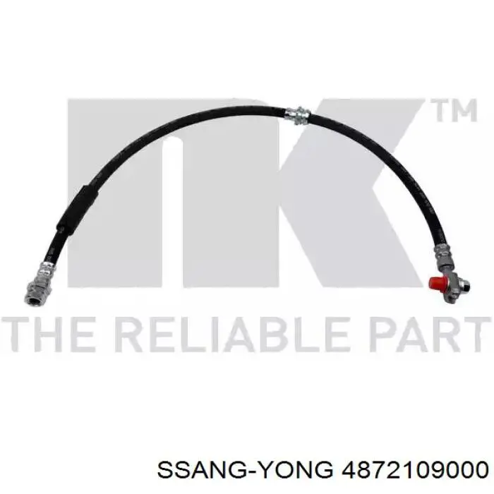 Шланг тормозной задний, правый Ssang Yong 4872109000 цена, от 17.49 USD