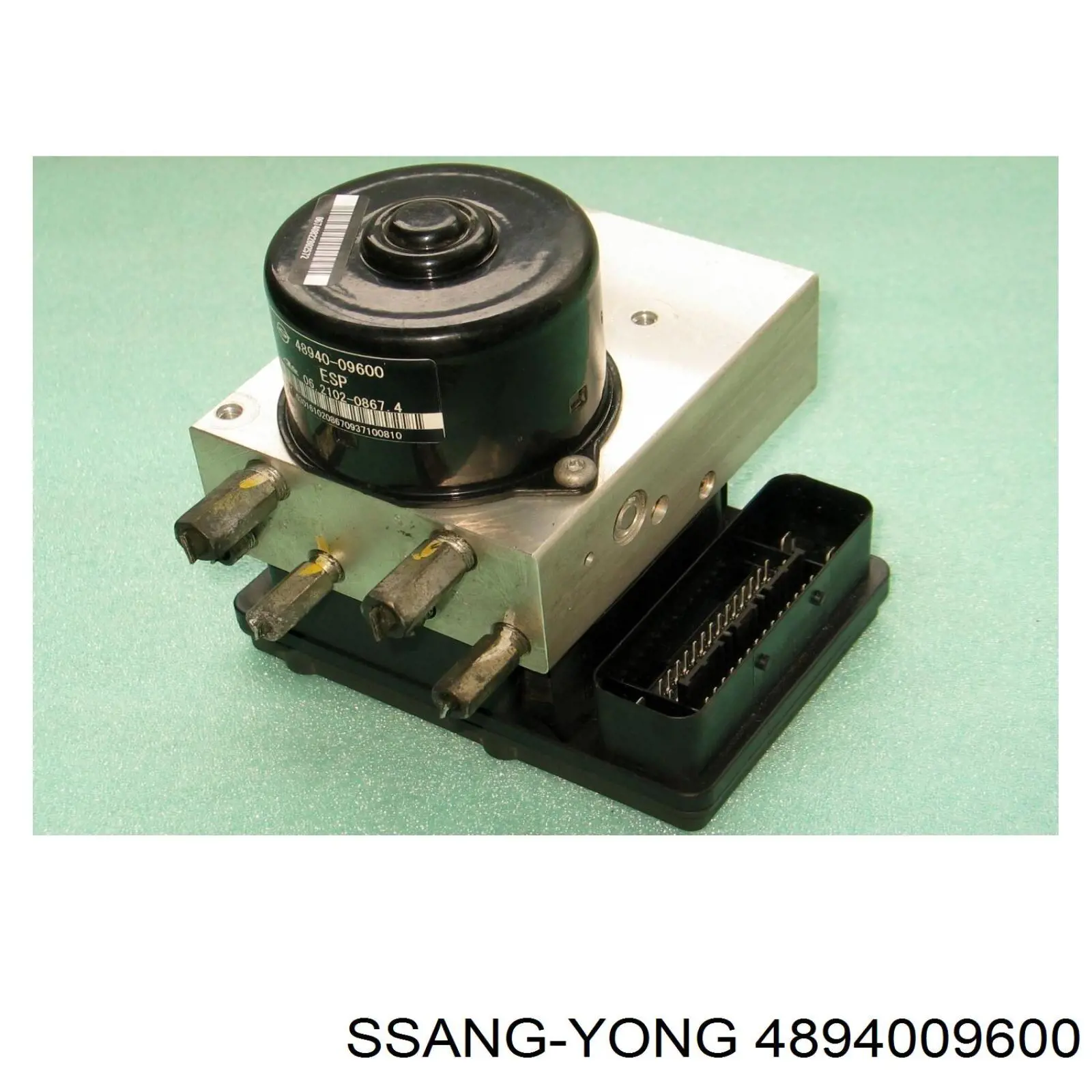 4894009600 Ssang Yong unidade hidráulico de controlo abs