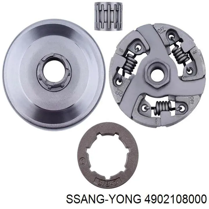 Задний правый трос ручника 4902008B02 Ssang Yong