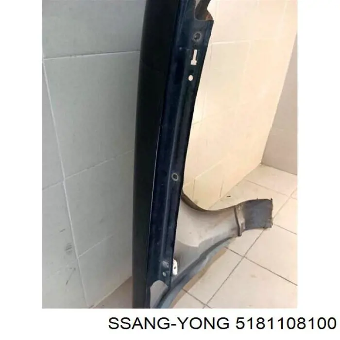 Крыло переднее левое Ssang Yong 5181108100 цена, от 192.58 USD