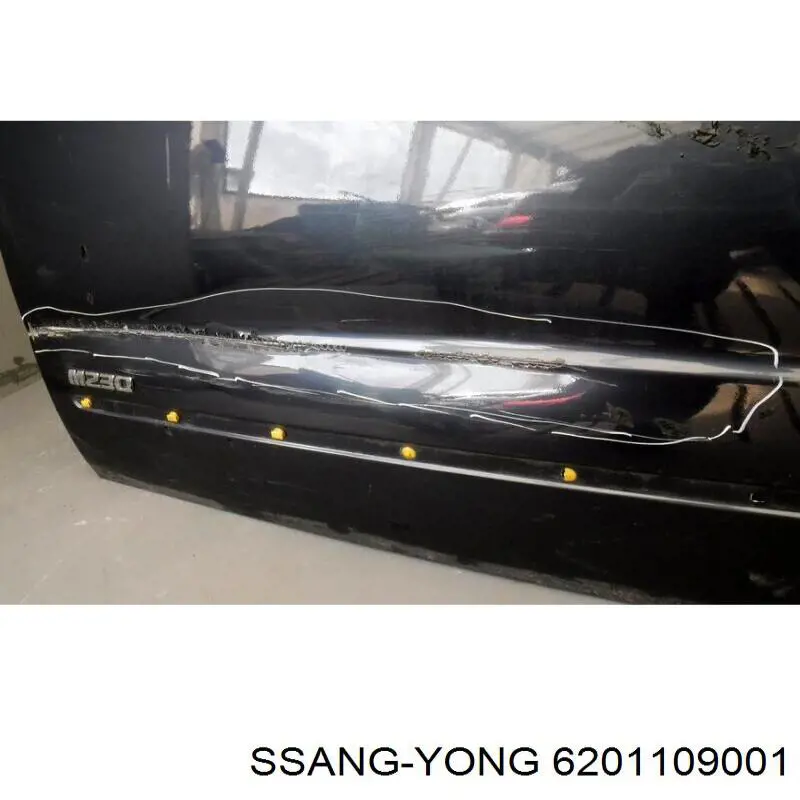 Porta dianteira esquerda SsangYong Actyon Sports 