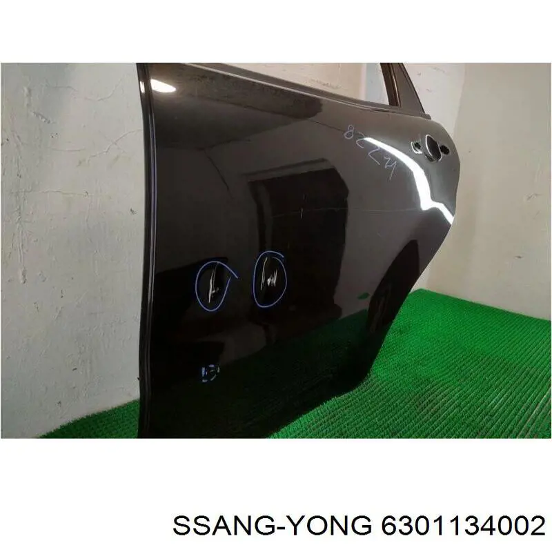 6301134002 Ssang Yong Дверь пассажирская задняя левая