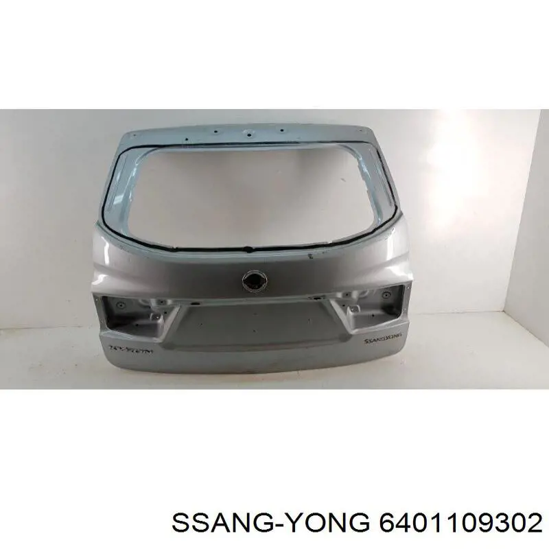 Porta traseira (3ª/5ª porta-malas (tampa de alcapão) 6401109302 Ssang Yong
