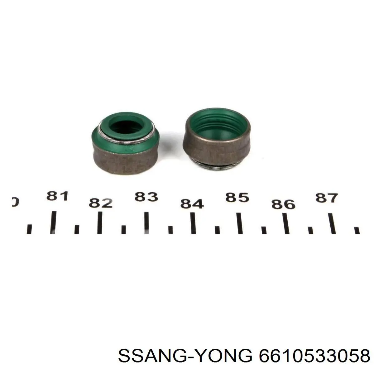 6610533058 Ssang Yong сальник клапана (маслосъемный, впуск/выпуск)