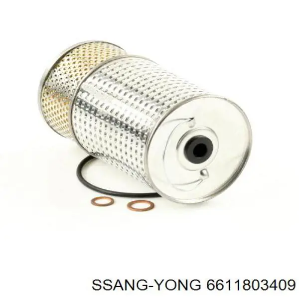 6611803409 Ssang Yong Filtro de óleo
