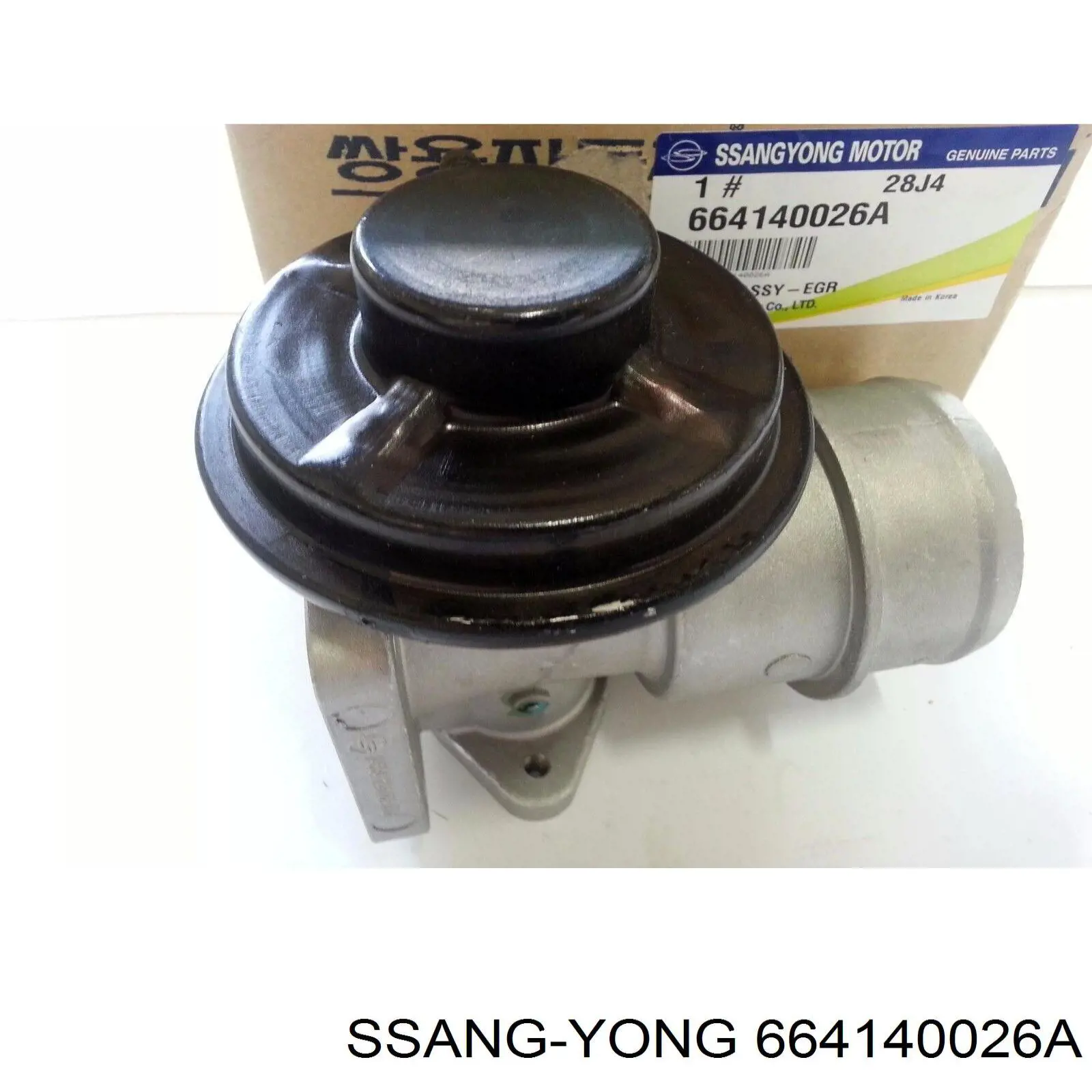 Клапан EGR рециркуляции газов на SsangYong Actyon SPORTS 