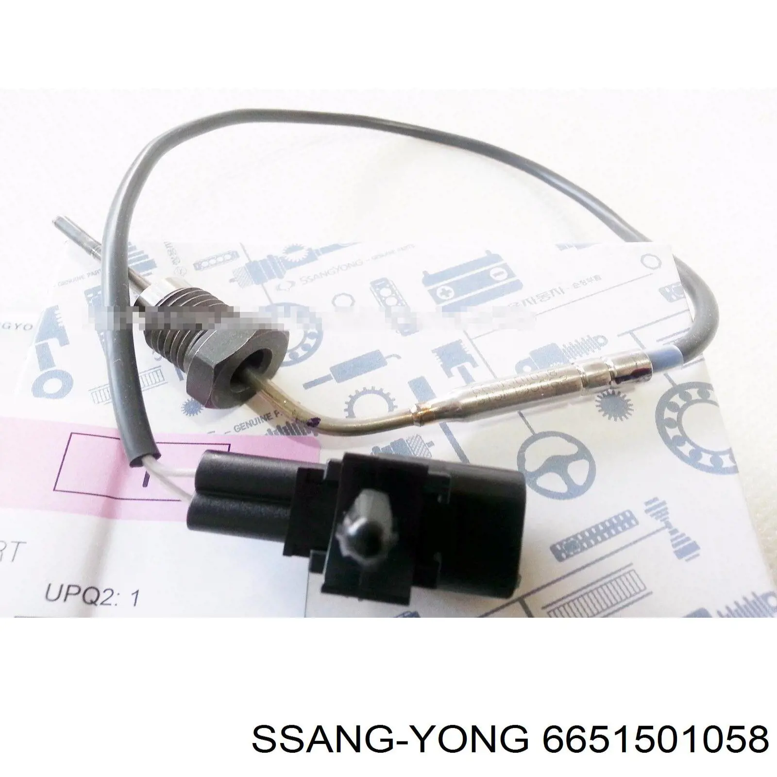 Купить 6651501058 Ssang Yong Датчик температуры отработавших газов (ОГ), до катализатора