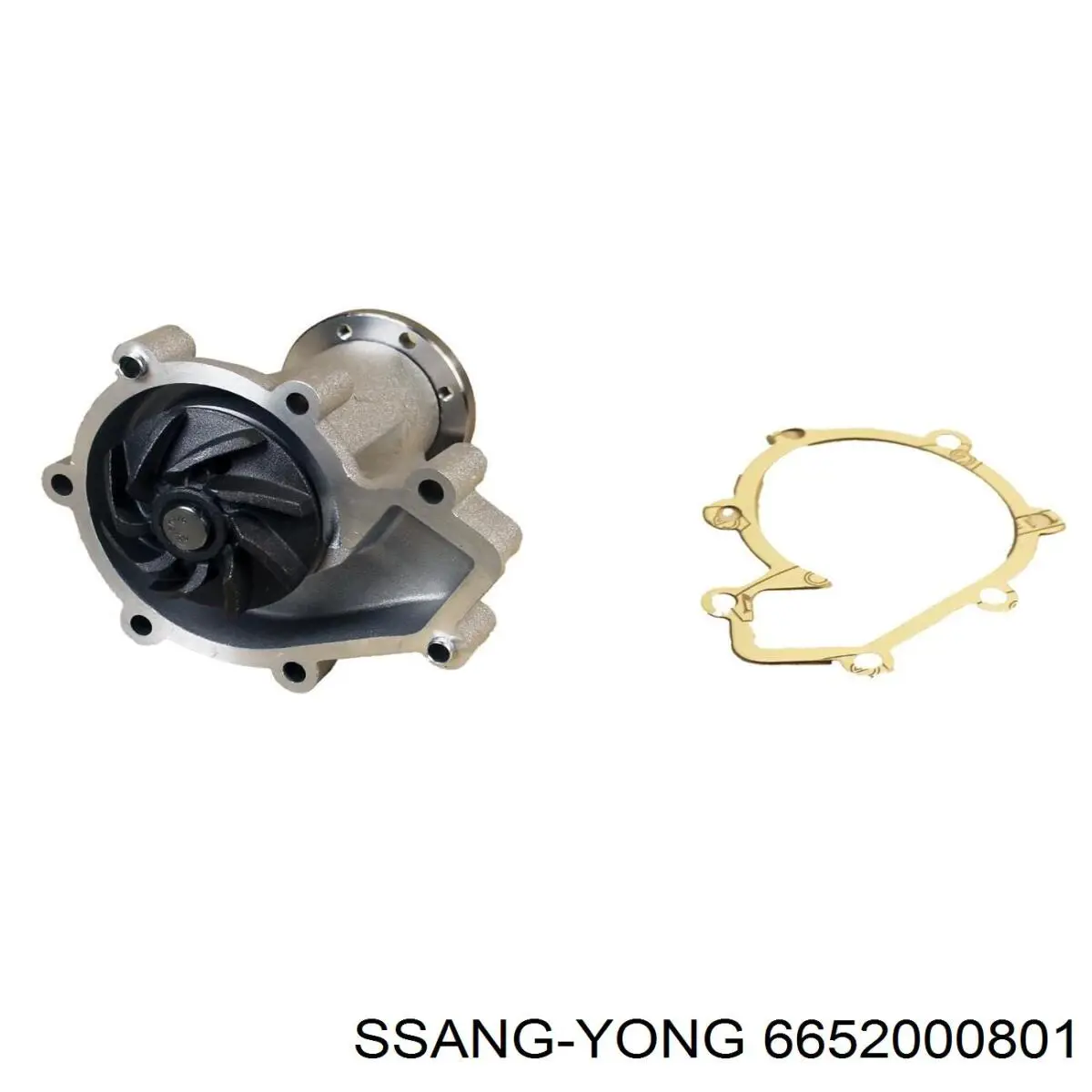 Помпа охлаждения Ssang Yong 6652000801 цена, от 64.80 USD