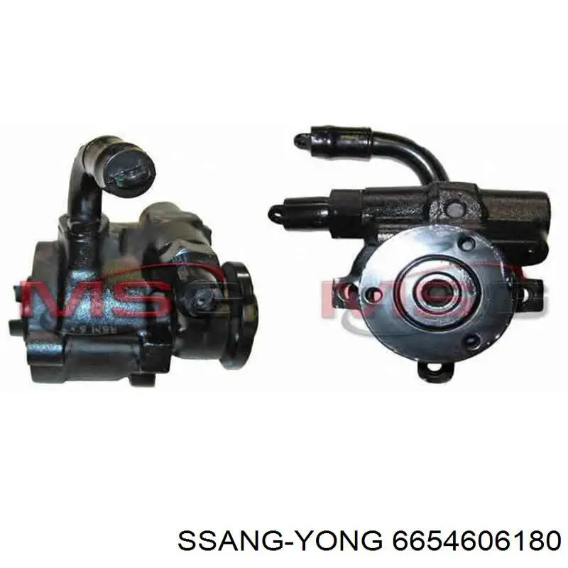 Насос гидравлики Ssang Yong 6654606180 цена, от 86.36 USD