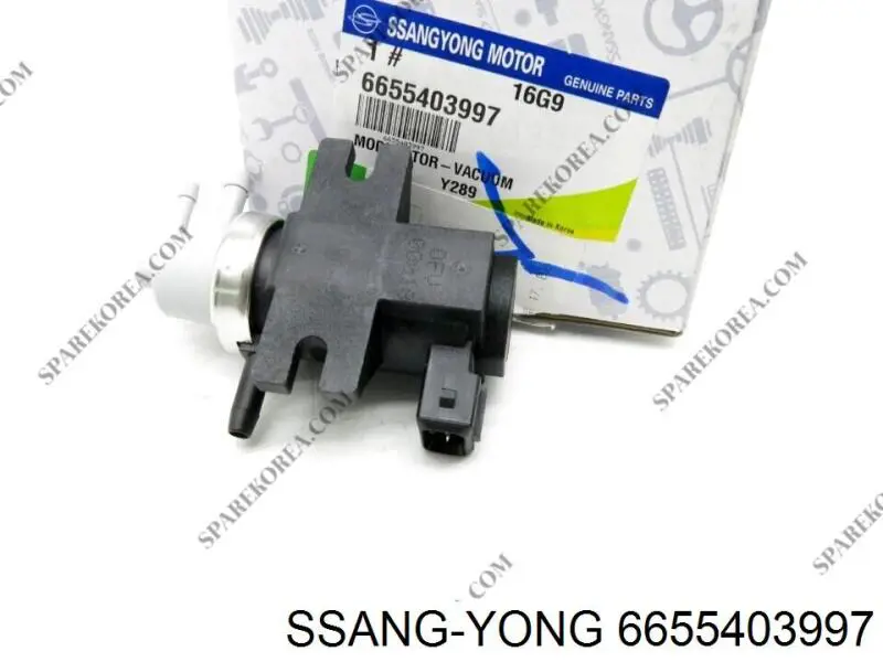 Клапан EGR, рециркуляції газів 6655403997 Ssang Yong