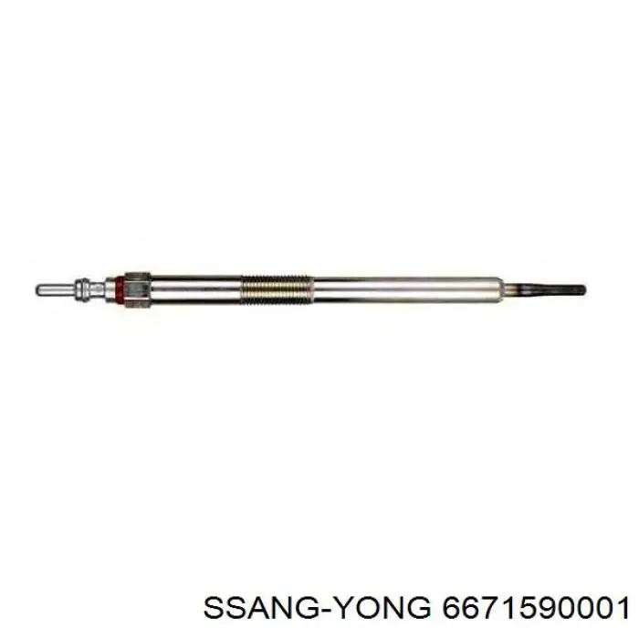 6671590001 Ssang Yong Свечи накаливания