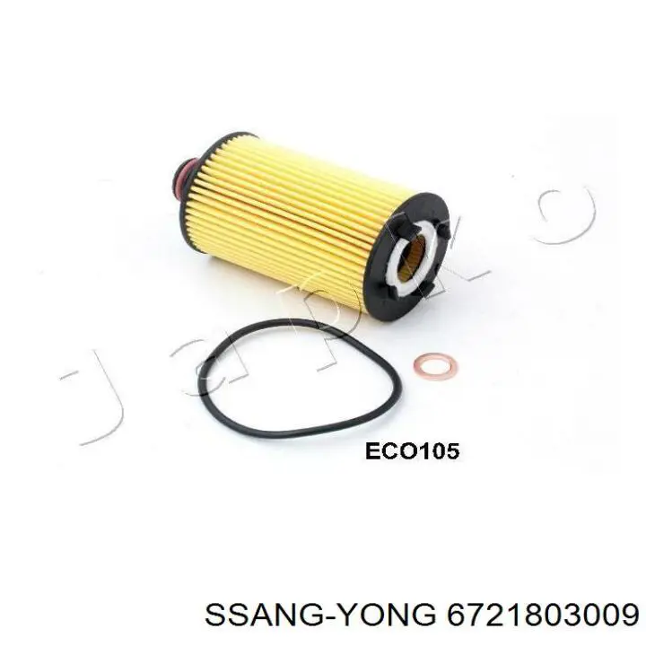 Масляный фильтр 6721803009 Ssang Yong